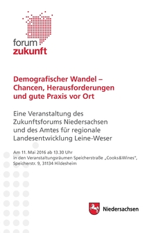 Demografischer Wandel – Chancen, Herausforderungen und gute Praxis vor Ort