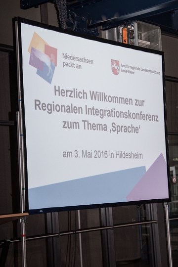 Regionale Integrationskonferenz zu Thema Sprache am 03.05.2016 in Hildesheim