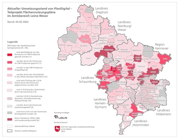 Karte PlanDigital Umsetzung FNP Leine-Weser