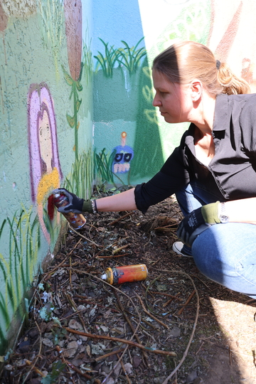 Graffiti-Workshop Himmelsthür 08.09.2023