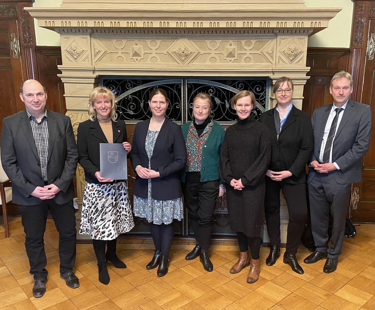 Bescheidübergabe Zukunftsräume Region Leine-Weser 12.01.2023